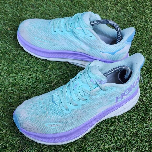 HOKA CLIFTON 9 - Womens Athletic Shoes - SIZE 7.5B - Picture 3 of 9